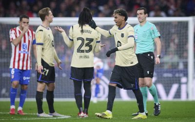 Barcelona, lovită de ghinion: două vedete, accidentate grav în meciul cu Atletico Madrid FC Barcelona a învins Atletico Madrid cu 3-0 în returul semifinalei Cupei Spaniei, dar bucuria victoriei a fost umbrită de accidentările grave suferite de doi jucători importanți