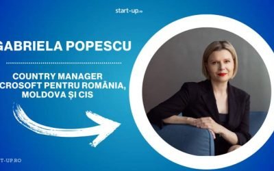 Gabriela Popescu, Microsoft din 2017, preia o nouă funcție