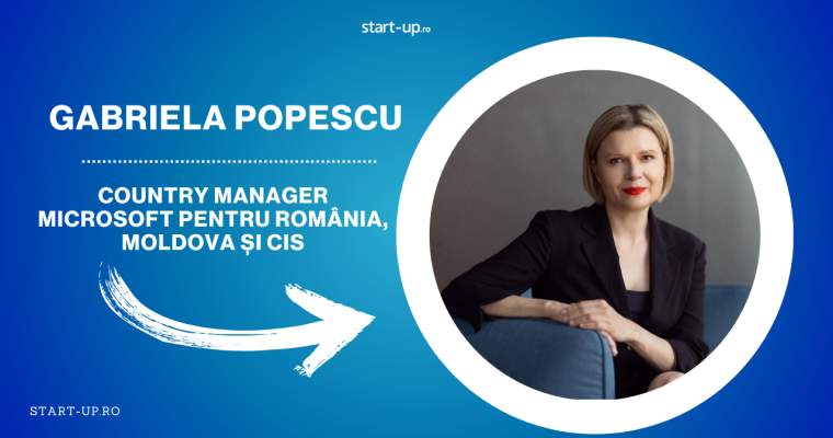 Gabriela Popescu, Microsoft din 2017, preia o nouă funcție