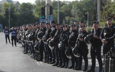 Jandarmeria Capitalei pregătește măsuri sporite de siguranță pentru protestul pro-Palestina Jandarmeria Capitalei a anunțat că va asigura un dispozitiv de ordine publică suplimentar pentru protestul de susținere a Palestinei, programat să aibă loc duminică, în fața Teatrului Național București (TNB)