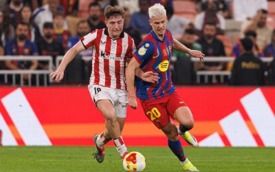 Athletic Bilbao și Barcelona, duel crucial în La Liga: Meciul a început pe San Mames Athletic Bilbao și Barcelona se înfruntă într-un meci crucial din etapa a 27-a a La Liga