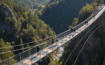 România va avea cel mai înalt pod suspendat pentru pietoni din Europa Comuna Parva din județul Bistrița-Năsăud va găzdui, începând de anul viitor, un pod pietonal suspendat care va deveni cel mai înalt din Europa