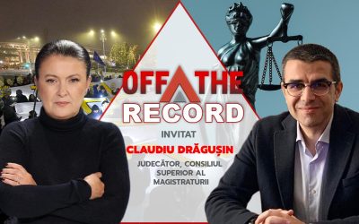 Judecătorul CSM, claudiu drăgușin, face dezvăluiri la off the record