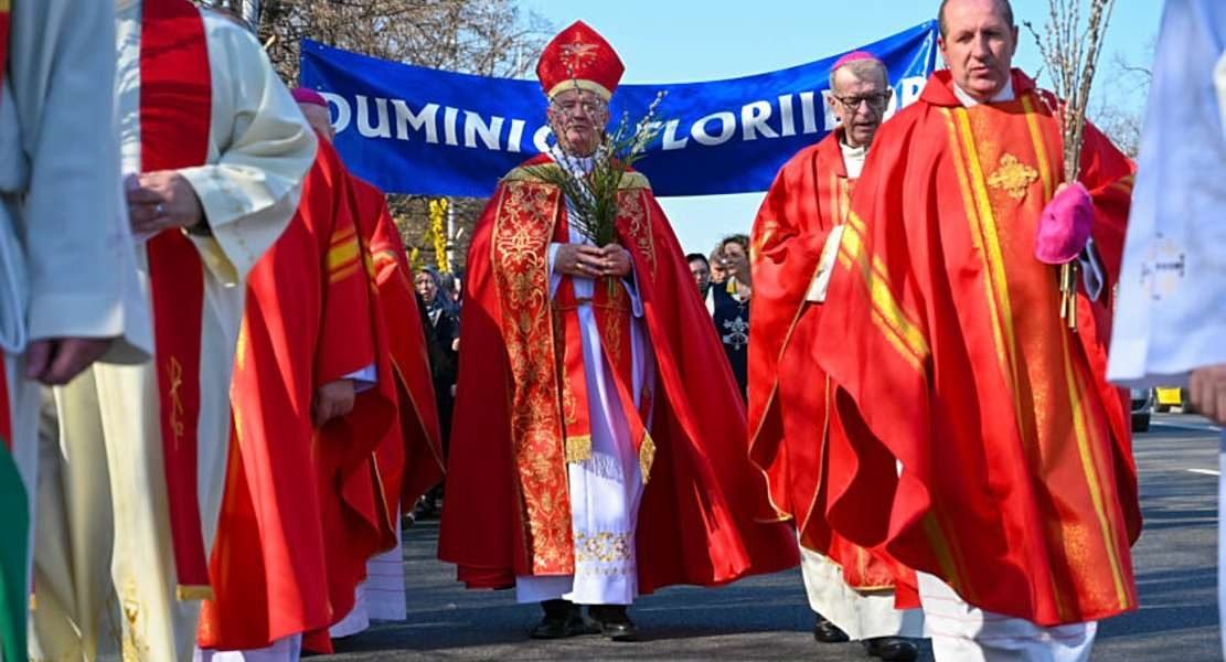 Procesiunea de Florii, un eveniment tradițional pentru catolicii din București, va avea loc duminică, începând cu ora 14:45