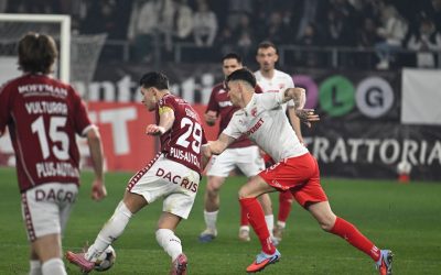 Acum: Rapid și Dinamo, egalitate 1-1 la pauză, în Giulești