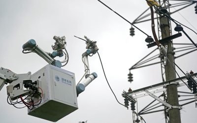 China: Reparații automate la liniile electrice de 10 kV