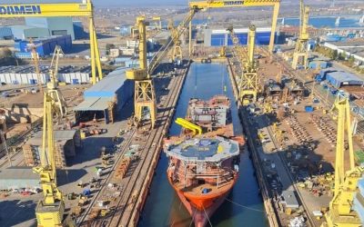 Reorganizare la Damen Shipyards Mangalia: Planul pentru salvarea șantierului naval Casa de Insolvență Transilvania (CITR), administratorul judiciar al Damen Shipyards Mangalia, a depus la judecătorul-sindic planul de reorganizare al companiei