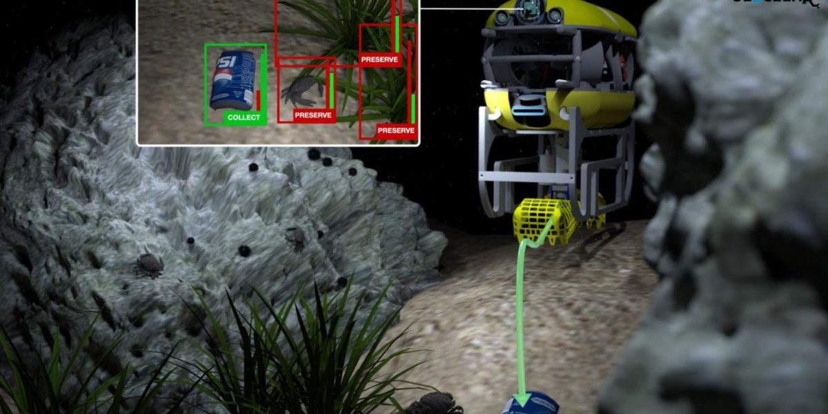 Roboții și dronele europene încearcă să curețe oceanele de deșeuri Un proiect finanțat de Uniunea Europeană dezvoltă un sistem automatizat, bazat pe drone, roboți și nave fără echipaj, pentru a curăța oceanele de deșeuri