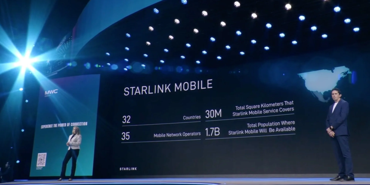 SpaceX intră pe piața mobilă cu Starlink Mobile: promisiuni de viteze de până la 150 Mbps pe telefoane Compania SpaceX a anunțat la Mobile World Congress (MWC) din Barcelona rebranding-ul serviciului Direct to Cell, redenumit Starlink Mobile