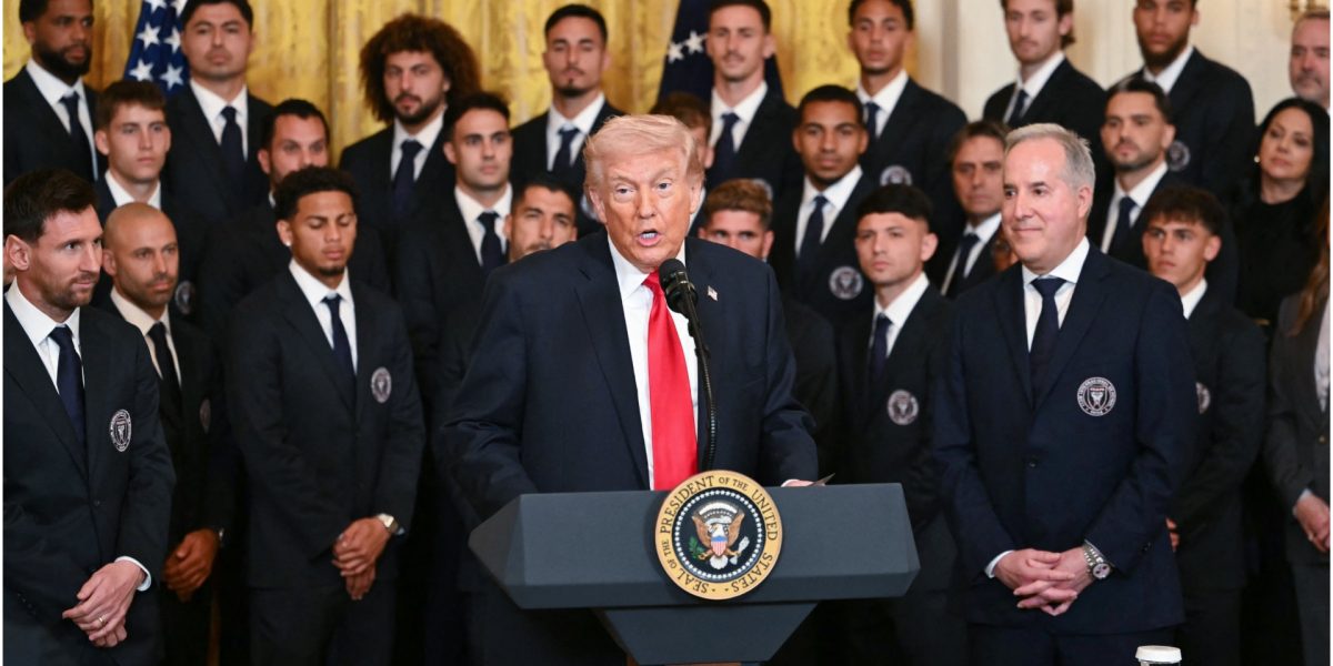 Messi, primit la Casa Albă de Donald Trump pentru a celebra succesul Inter Miami Lionel Messi și echipa sa, Inter Miami, au fost invitați la Casa Albă pentru a sărbători victoria din sezonul trecut al MLS