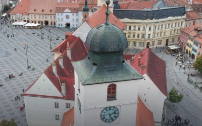 Capsula timpului descoperită în Turnul Sfatului din Sibiu