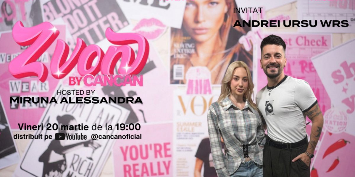 WRS, invitatul noului episod ZVON: artistul vorbește deschis despre carieră și viață Podcastul ZVON revine cu un nou episod, programat pentru vineri, 20 martie, aducând în atenție un interviu cu artistul WRS