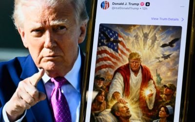 Trump, imaginea cu Iisus de pe platforma Truth Social, ștearsă