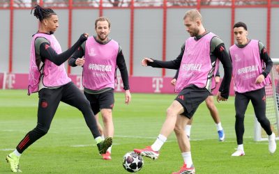 Echipa lui Bayern München, pentru sfertul de finală din Champions League împotriva lui Real Madrid, a fost anunțată München, Germania – Antrenorul echipei Bayern München a dezvăluit lotul de jucători pentru meciul tur din sferturile de finală ale Ligii Campionilor, împotriva lui Real Madrid