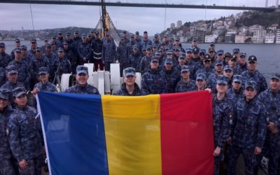 Unde va ancora nava școală Mircea după ieșirea din Marea Neagră?