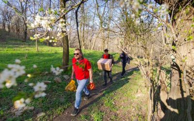 Buzău: Bătrânul izolat la 12 km de magazin. Ajutoare pentru cătunele din munți