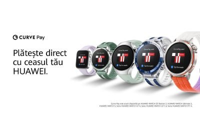 Funcția tap-to-pay pentru ceasurile HUAWEI, extinsă în toată Uniunea Europeană HUAWEI, un nume important în industria tehnologiei, anunță extinderea serviciului Curve Pay în Europa