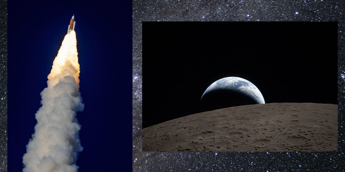 NASA uimește! Cele mai tari poze de la prima misiune lunară după 50 de ani