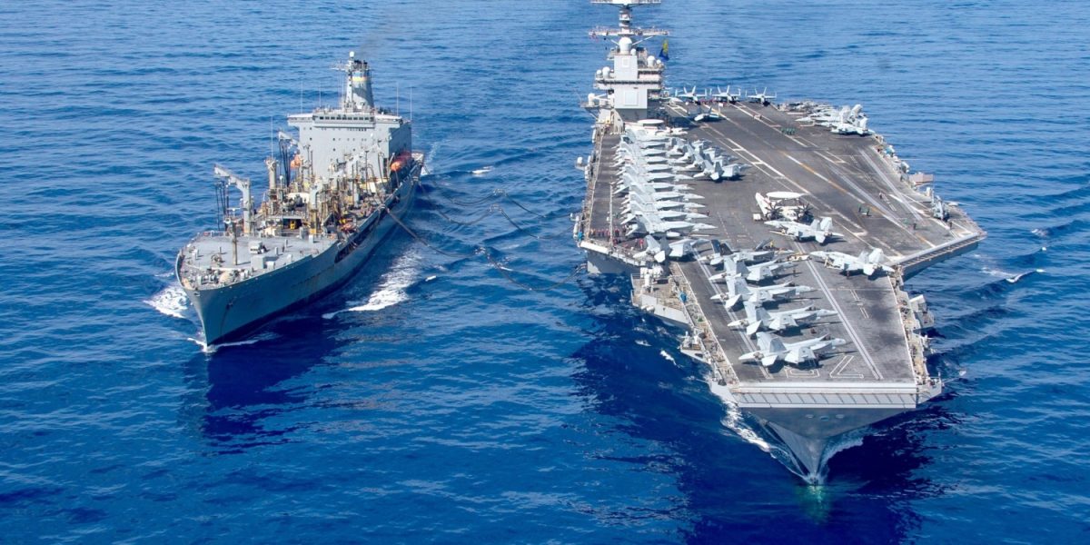 Gigantul USS Gerald Ford revine în Orientul Mijlociu