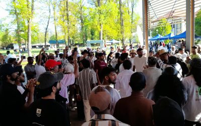 Srilankezii din Timișoara, petrecere de Anul Nou Singalez la Muzeul Satului Bănățean