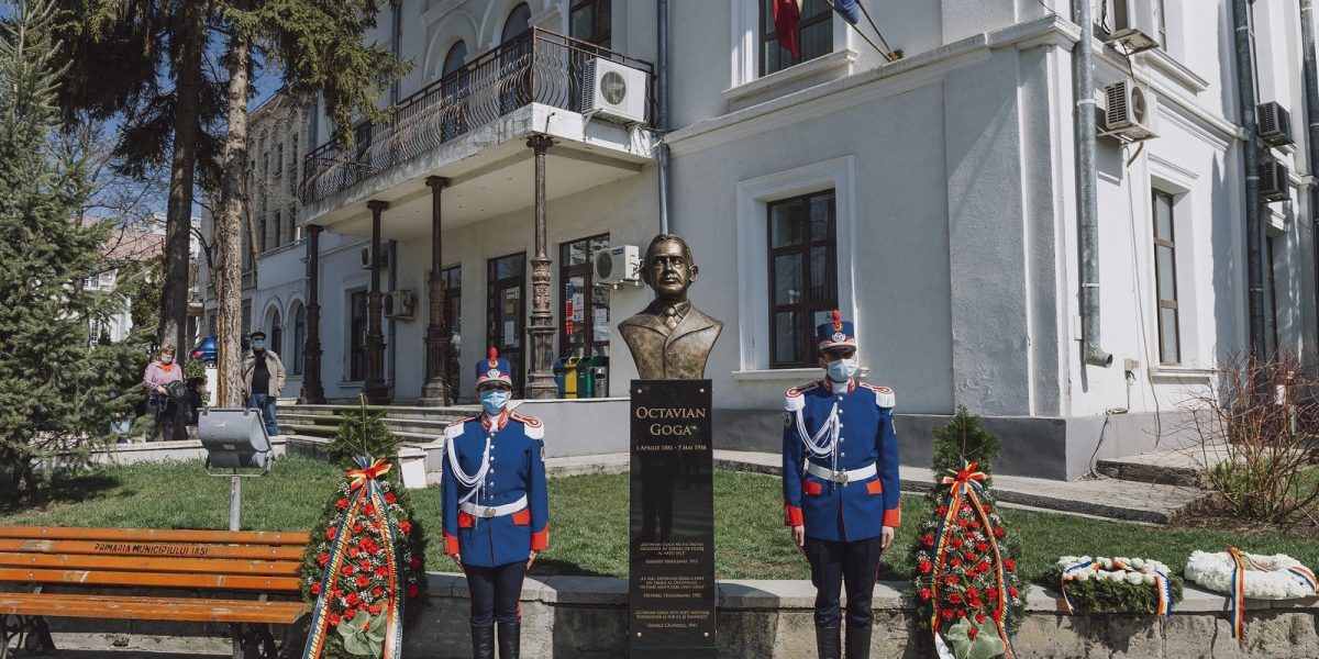 Bustul lui Goga, DISPĂRUT din Copou: Poezia, sub semnul întrebării la Iași