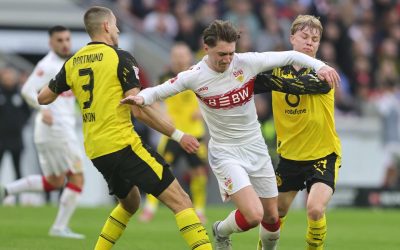 BORUSSIA DORTMUND, aproape de locul 2 în Bundesliga, joacă cu VfB STUTTGART STUTTGART, Germania – BORUSSIA DORTMUND se află la un pas de a-și asigura locul secund în Bundesliga
