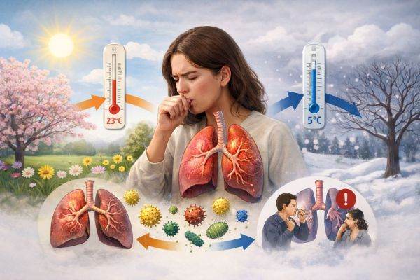 Vremea de primăvară, un dușman nevăzut pentru plămâni