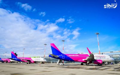 Wizz Air va reduce numărul de zboruri de pe Aeroportul Internațional Sibiu din vara lui 2026, renunțând la trei rute existente