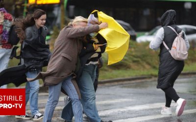 Vântul și ploile aduc vești proaste pentru următoarele zile România se pregătește pentru o perioadă cu vreme capricioasă, marcată de intensificări ale vântului și ploi consistente