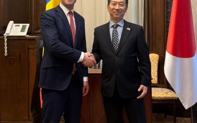 Andrei Baciu discută cu ambasadorul Japoniei despre viitorul inteligenței artificiale București, 22 mai 2024 – Deputatul PNL Andrei Baciu a avut o întrevedere cu E.S