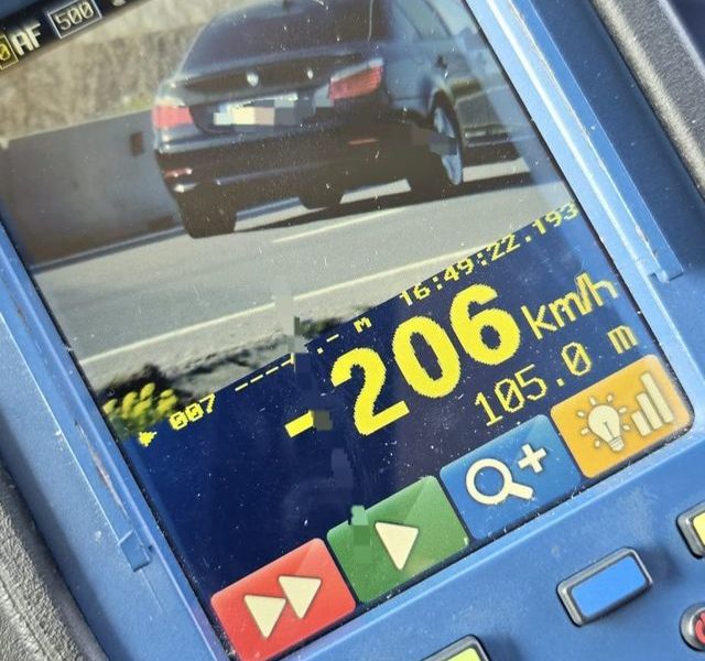 Șofer, VITEZĂ RECORD pe DN 5: 206 km/h în Giurgiu! Europol: „Șoselele, piste de decolare”