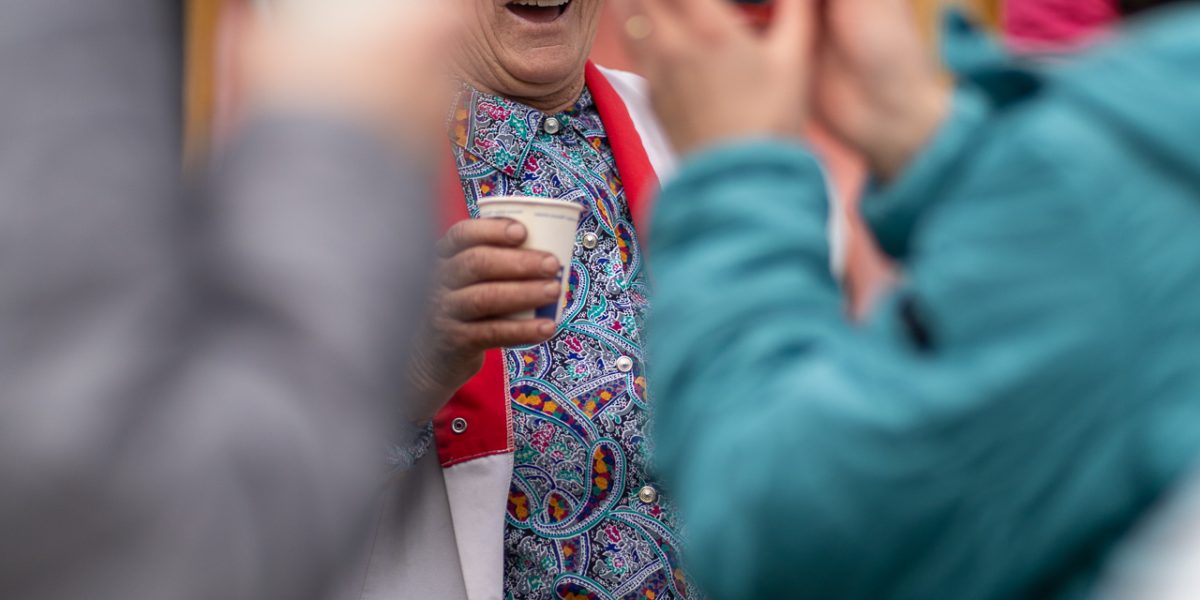 Maria Hoadrea, bunica din Țara Colibelor: „Le fac tocană și vișinată”