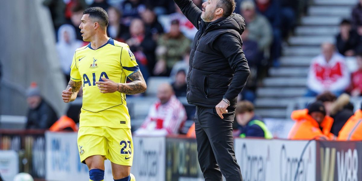 Prăbușirea lui Tottenham, continuă! Drăgușin, la un pas de a fi titularizat de De Zerbi