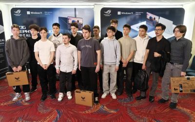 Elevii pasionați de gaming au fost premiați la ROG Challenge 2026, eveniment organizat de ASUS România, unde au fost oferite premii pentru cele mai bune jocuri dezvoltate de tineri liceeni