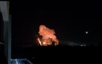 Explozie URIAȘĂ la CET Vest din București: Incendiu la transformatoare