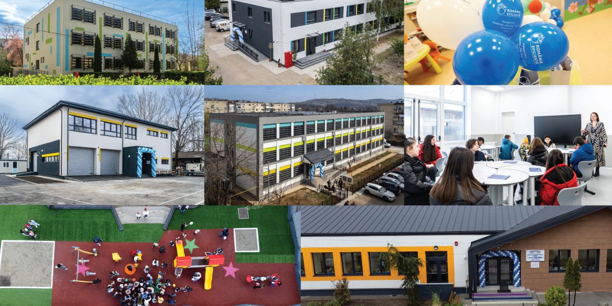 Școli din România, modernizate: Economie de energie de 60%