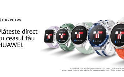 Huawei intră agresiv în cursa plăților digitale și extinde serviciul Curve Pay contactless în peste 30 de țări europene, inclusiv în toate statele Uniunii Europene, Regatul Unit și mai multe țări din Spațiul Economic European