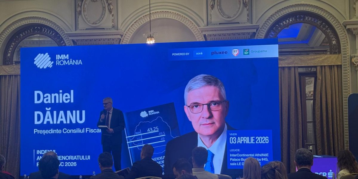 Dăianu: Evaziunea fiscală, un „blestem” pentru România într-o criză economică mondială Președintele Consiliului Fiscal, Daniel Dăianu, le-a transmis antreprenorilor IMM-uri din România un mesaj clar: rezistența în fața crizei economice mondiale impune onestitate