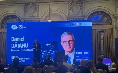 Dăianu: Evaziunea fiscală, un „blestem” pentru România într-o criză economică mondială Președintele Consiliului Fiscal, Daniel Dăianu, le-a transmis antreprenorilor IMM-uri din România un mesaj clar: rezistența în fața crizei economice mondiale impune onestitate