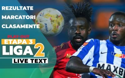 Etapa 3 play-out liga 2: Rezultate neașteptate și dueluri aprige în sezonul 2025-2026