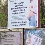 Panouri-șoc în București: Cezariana, atacată. Parlamentar, ALERTĂ