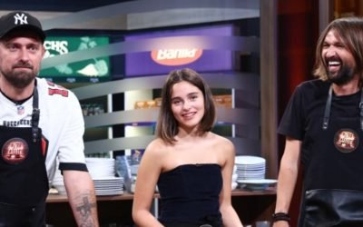 Fiica lui Tamaș, o frumusețe! Alături de Dan Alexa, la „Chefi la cuțite”