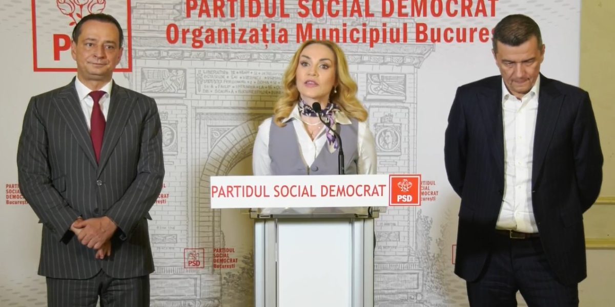 Firea, Grindeanu și Băluță, reuniune PSD la București