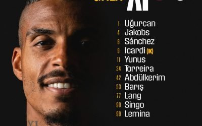 GALATASARAY anunță echipa pentru meciul cu TRABZONSPOR; Care sunt așteptările fanilor Echipa de fotbal GALATASARAY a dezvăluit astăzi componența pentru meciul din deplasare cu TRABZONSPOR