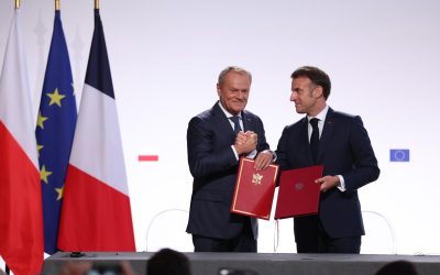 Macron și Tusk, la Gdansk: Europa, pe agenda nucleară