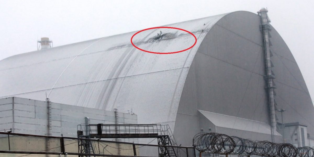 Pericol de scurgeri radioactive în cazul prăbuşirii structurii de protecţie a reactorului de la Cernobîl (Greenpeace)