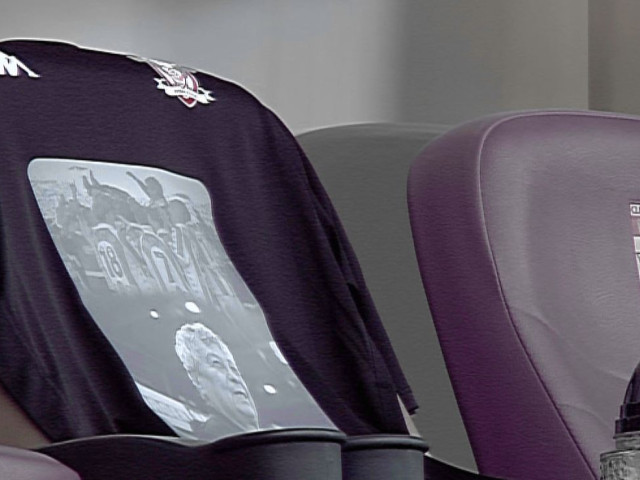 Rapidiștii omagiază MARELE Mircea Lucescu în Giulești, pe locul legendar