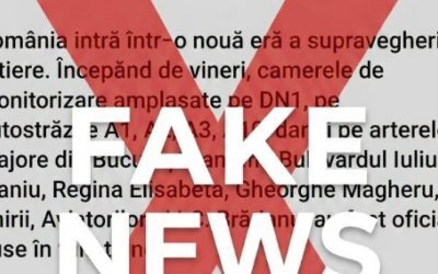 MAI: Fake news despre monitorizarea traficului, demontat. Panica, pusă la zid