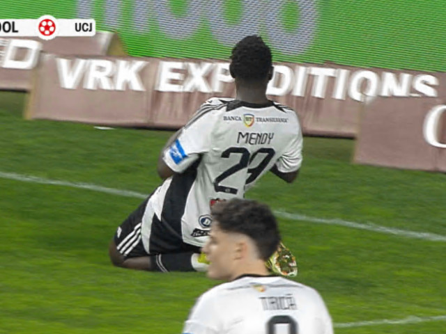 Video Rapid – u Cluj 1-1: Mendy egalează pentru ardeleni pe digi sport 1