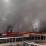 Incendiu uriaș la o fabrică de mașini electrice din China